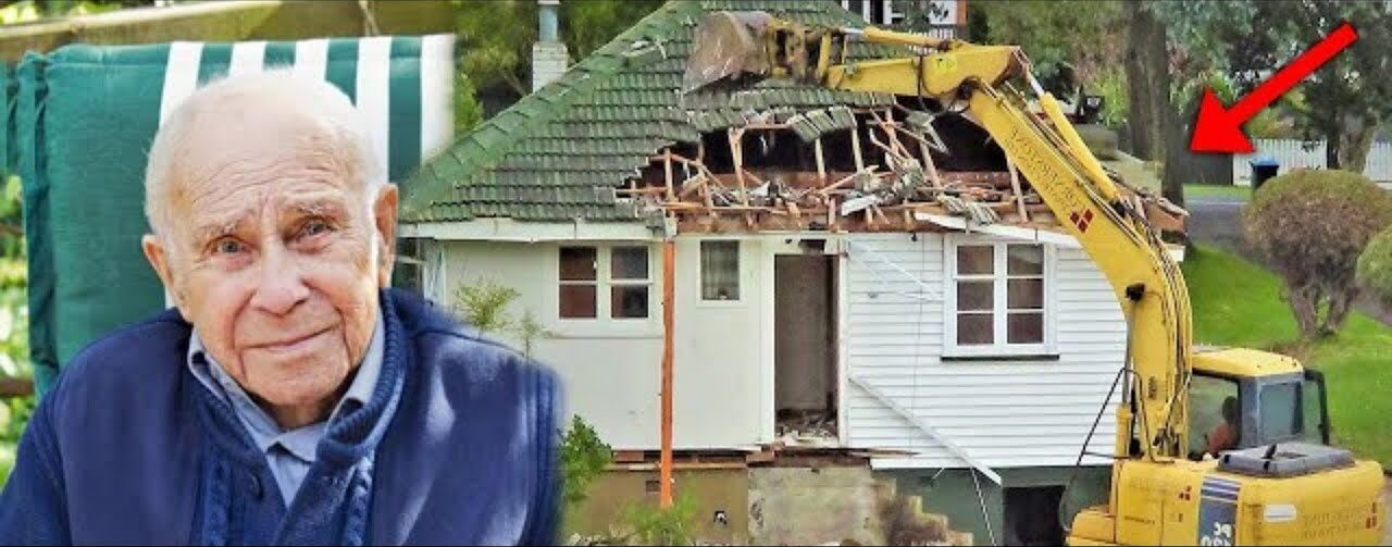 Biznesmeni shkatërroi shtëpinë e të moshuarit dhe pa foton e tij të fëmijërisë mes rrënojave..