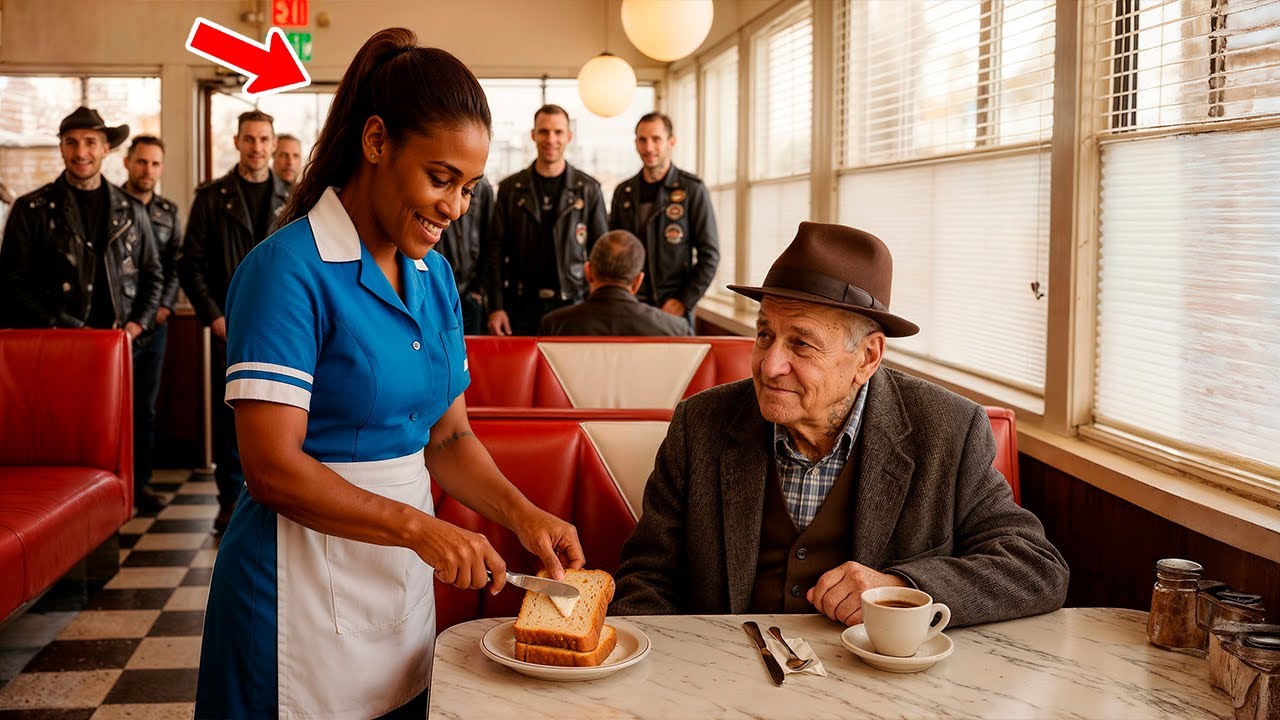 Çdo Mëngjes, Kamariereja i Shërbente Një Plaku — Derisa Një Ditë në Vend të Tij Erdhi Avokati dhe Një Grup Motoristësh!