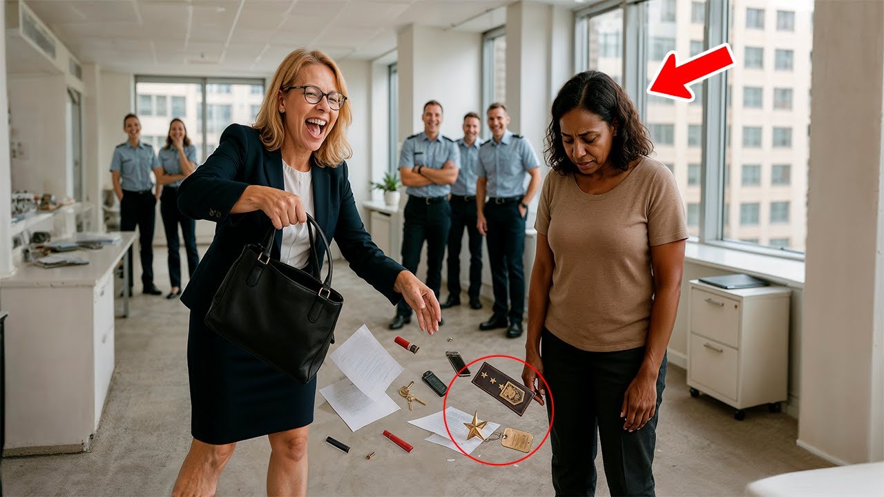 Ata Shkarkuan Çantën e Vajzës për ta Poshtëruar — Por U Ngrinë Kur Medalja e Gjeneralit Ra Jashtë