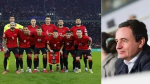 Kurti reagon pas ndeshjes së Shqipërisë me Anglinë