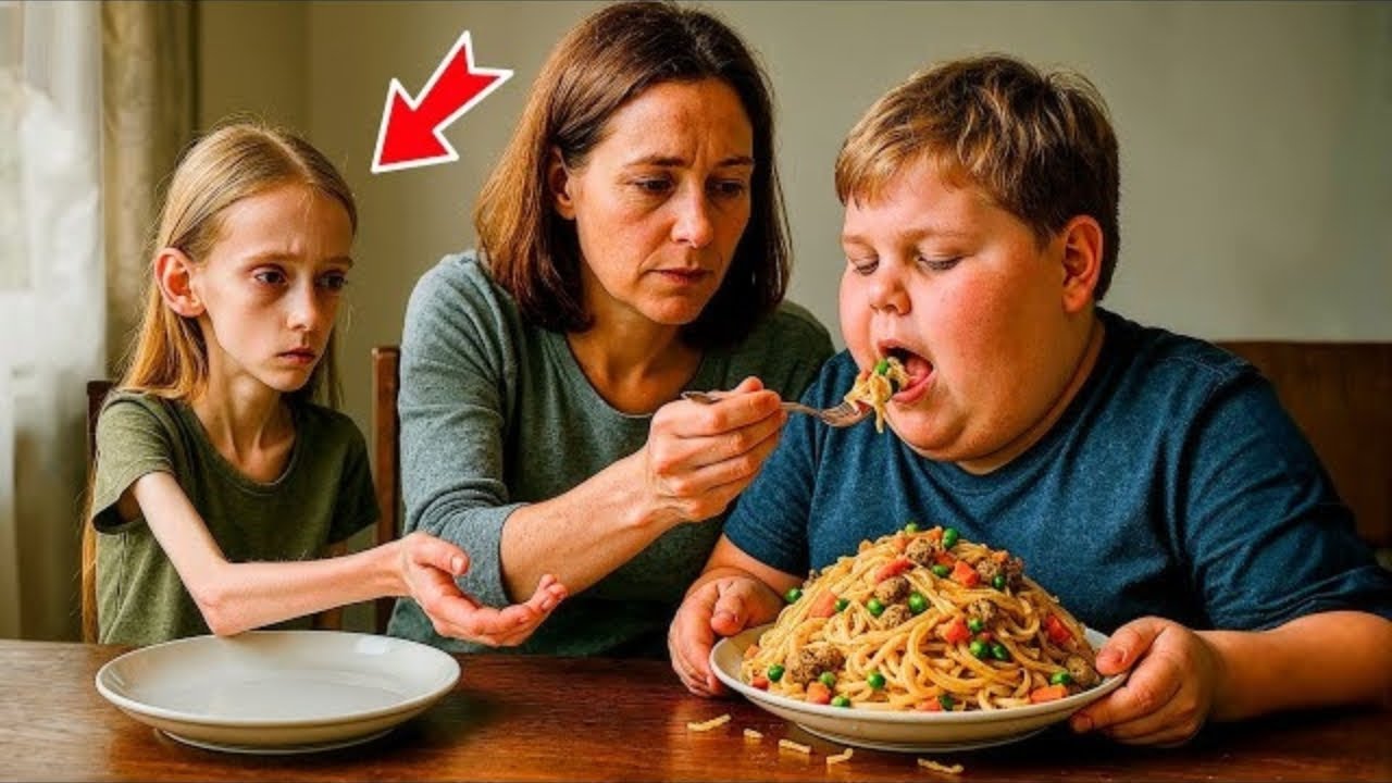 Nëna ia dha të gjithë ushqimin të birit, duke injoruar të bijën. Arsyeja do t’ju shokojë!