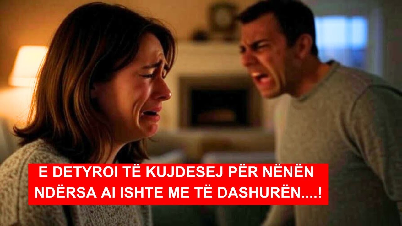 Burri i tha gruas së tij të kujdesej për nënën e tij të sëmurë, ndërsa ai ishte me të dashurën por..