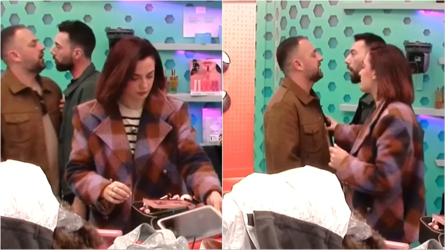 “Nuk ka shanse t’i ngresh zërin një vajze”/ Debate të ashpra në shtëpi, kontakt fizik mes Angelos dhe Senos (Video)