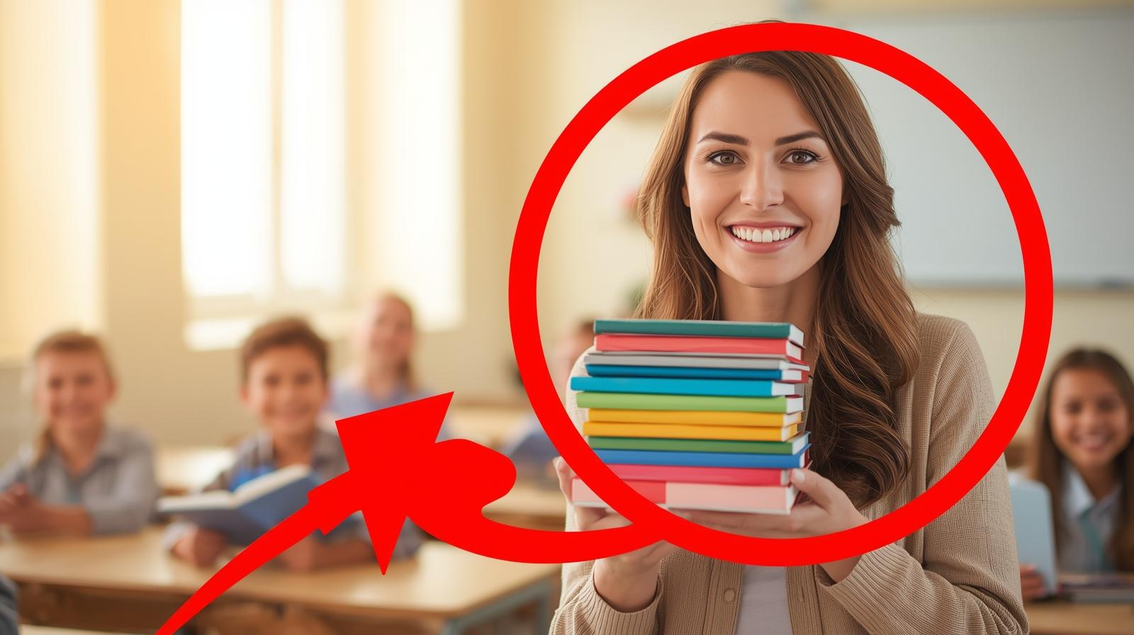 Mësuesja që bleu libra për të gjithë klasën nga rroga e saj – ja si reaguan nxënësit