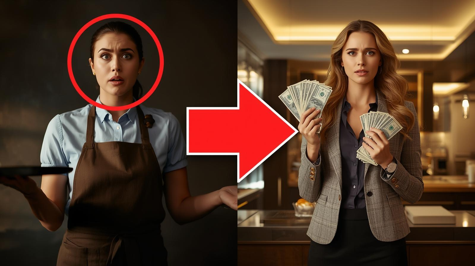Gruaja që punonte si kameriere u bë milionere pas një gabimi të vogël