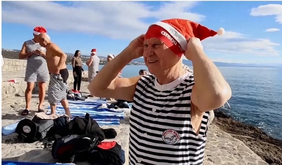 Kroatët i drejtohen zhytjeve në ujë të ftohtë për të përmirësuar shëndetin. A është i mirë noti në temperatura të ngrira?