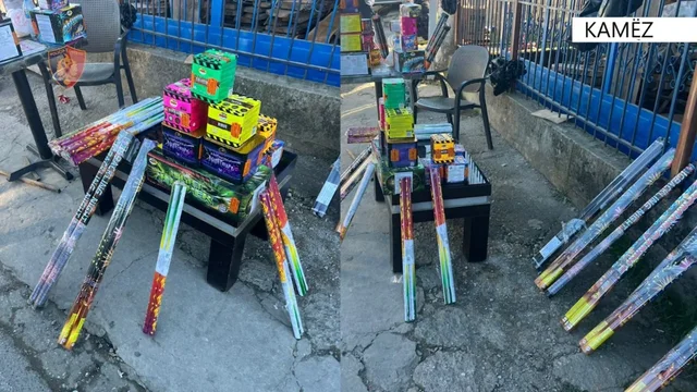 Në prag të ndërrimit të viteve, 15-vjeçari kapet duke shitur fishekzjarrë, pas ndalimit dhunon policin