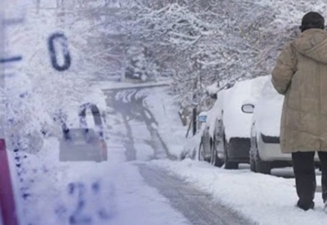 Ngrica në të gjithë territorin, vështirësi në transportin rrugor, parashikimi i motit për nesër, sa pritet të shkojnë temperaturat