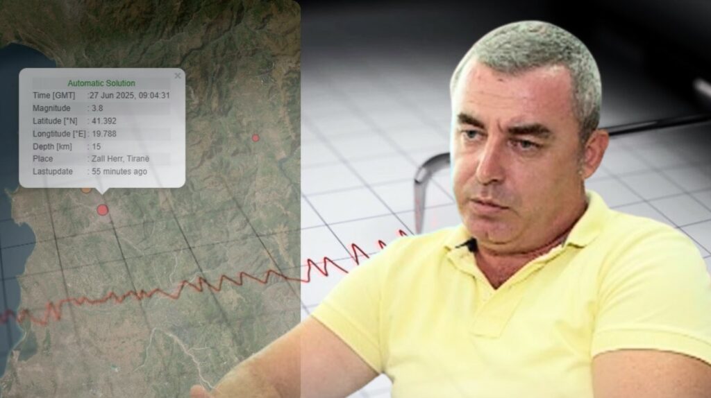 Dy tërnete g*ditën Shqiperine sot, sismiologu Dushi bën njoftimin: Ka prej një jave me termete, ja cfare pritet te ndodhe